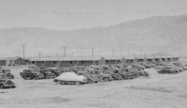 Manzanar vehicle impound yard